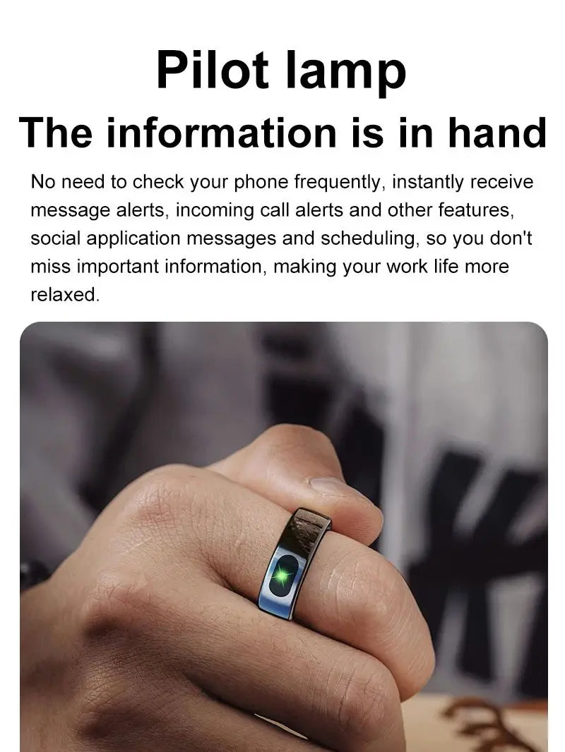 Smart Ring™ – La bague intelligente qui suit votre santé, votre sommeil et votre cycle